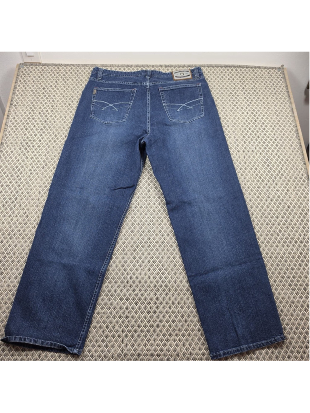 Paco Jeans NYC Relaxed Fit Jeans Men’s Size 40x32 Blue Denim Pants Y2K - Picture 4 of 14